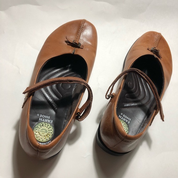 Earth Shoe Shoes S Leather Mary Janes Brown Comfort First Poshmark